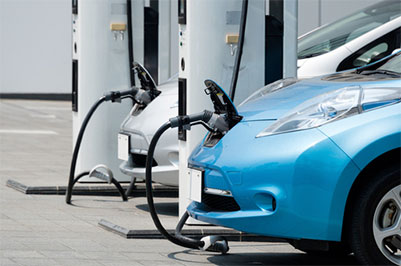 ガレージ リフォーム サンエクス EV用充電ポール02