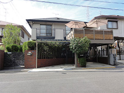 ガレージ リフォーム サンエクス ウッドガレージ03