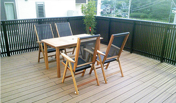 ガレージ リフォーム サンエクス ウッドガレージ06