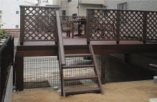 ガレージ リフォーム サンエクス ウッドガレージ08