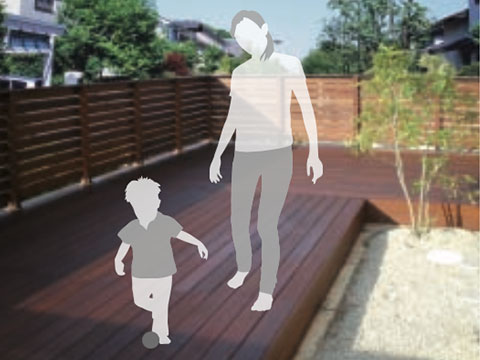 ガレージ リフォーム サンエクス ウッドガレージ18