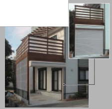 ガレージ リフォーム サンエクス ウッドガレージ26